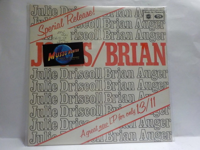 JULIE DRISCOLL / BRIAN AUGER  - JOOLS/BRIAN EX+/EX+ LP