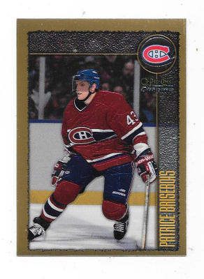 1998-99 OPC Chrome #80 Patrice Brisebois , Montreal Canadien