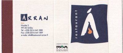 Sirkka, ARRAN, MAX Match, aski , aihio  b437