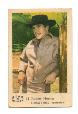 Purkkakuva STAR n:o 11 ROBERT HORTON