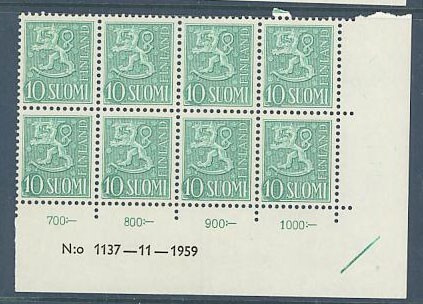 1954 10 (mk) nro-8lo 1137 ++