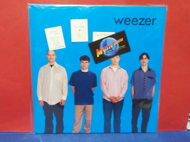 WEEZER - S/T EX+/M- UK&EU 2012 REISSUE 180G VINYL LP