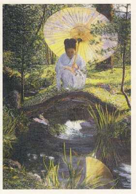 Lilla Cabot Perry: Japanilaisessa puutarhassa