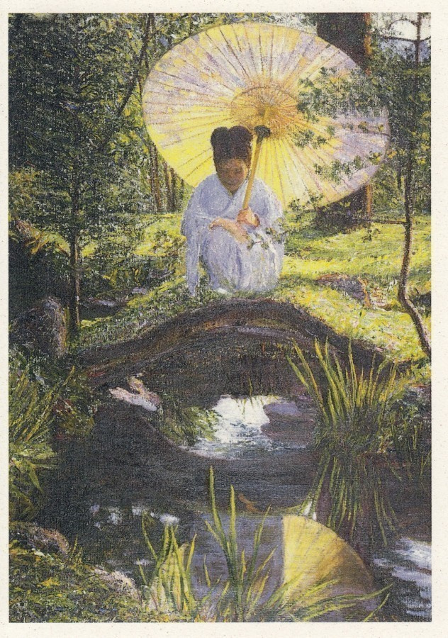 Lilla Cabot Perry: Japanilaisessa puutarhassa