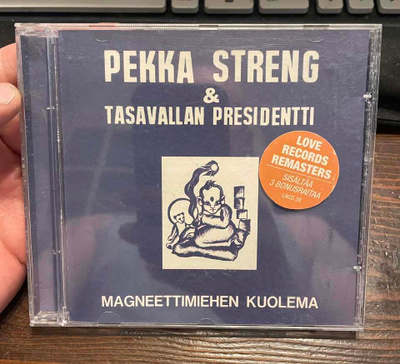 Pekka Streng & Tasavallan pres.: Magneettimiehen kuolema, cd