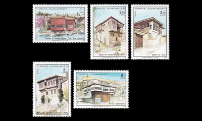 Turkki 2469-73 ** Perinteiset turkkilaiset talot (1978)