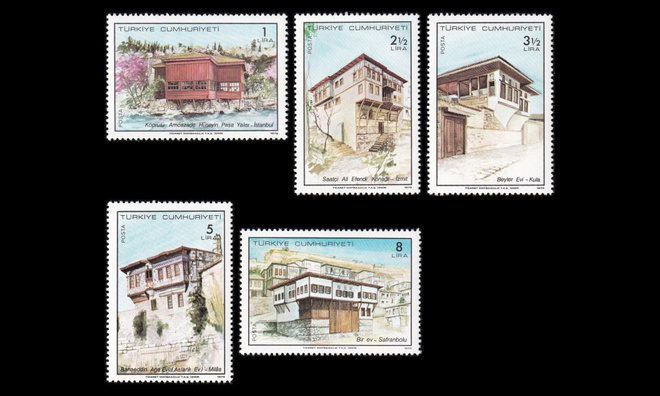Turkki 2469-73 ** Perinteiset turkkilaiset talot (1978)