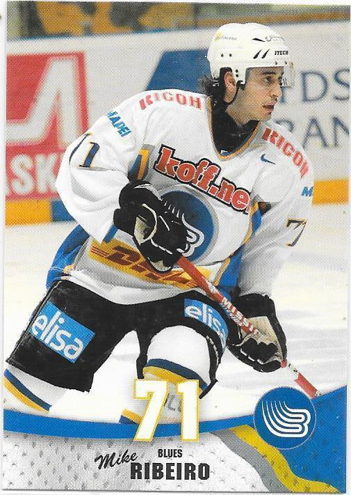 2004-05 CardSet #207 Mike Ribeiro Espoo Blues