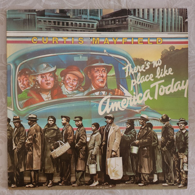 Curtis Mayfield-There's No Place Like America Today Lp (M-/M