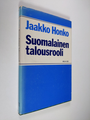 Jaakko Honko : Suomalainen talousrooli