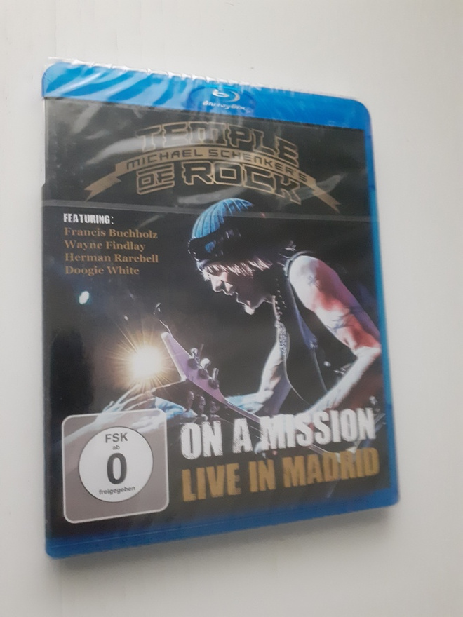 Michael Schenker : On A Mission Live In Madrid Blu-Ray