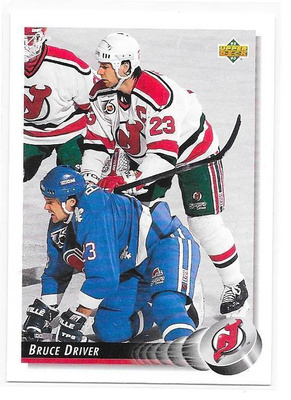 1992-93 Upper Deck #200 Bruce Driver New Jersey Devils