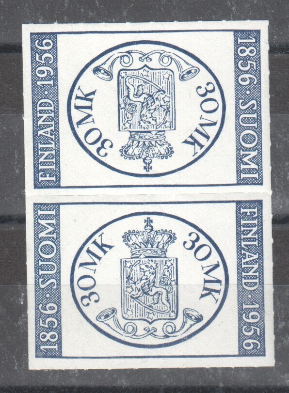 1956 näyttelymerkin päikköpari postituoreena.