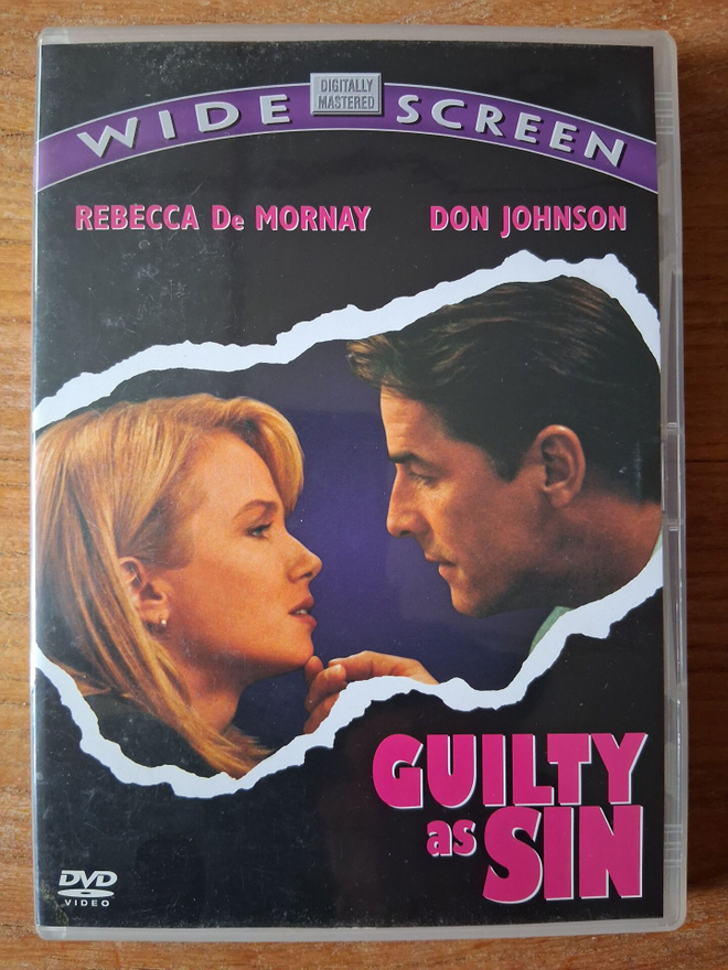 Guilty As Sin (1993) DVD