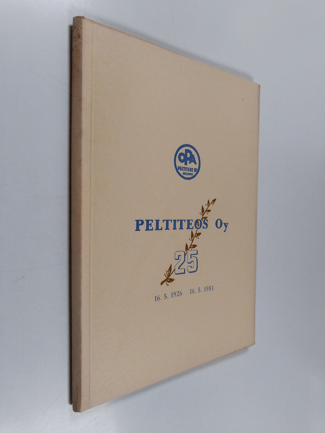 Sampsa Korpela : Peltiteos oy : 16.5.1926-16.5.1951