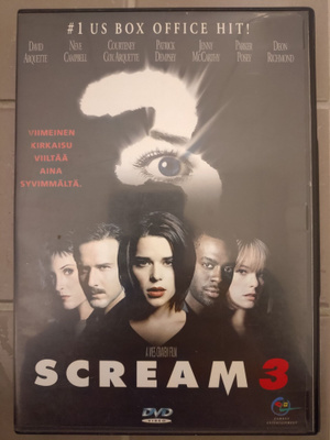 Scream 3 (Egmont-suomi-DVD) Wes Craven