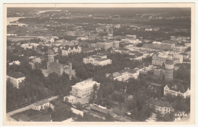 Vaasa ilmakuva Karhumäki 1939