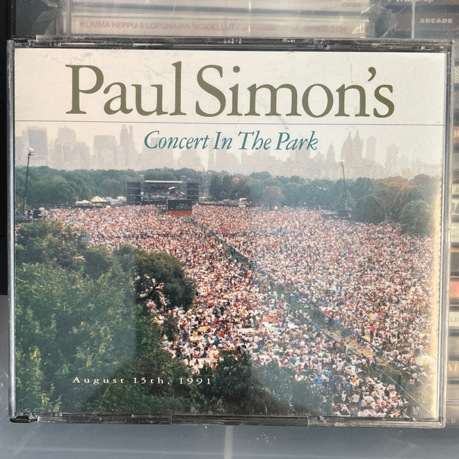 PAUL SIMON - Paul Simon’s Concert In The Park: 15.8.1991 2cd