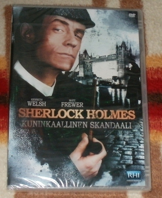 SHERLOCK HOLMES ~ Kuninkaallinen Skandaali DVD kelmussa UUSI