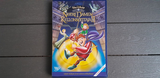 DVD: Notre Damen Kellonsoittaja II (Disney 2001)