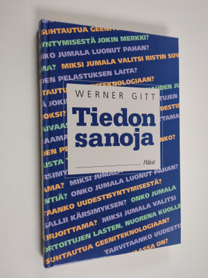 Werner Gitt : Tiedon sanoja