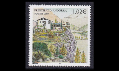 Andorra Fr 600 ** Hotelli Mirador (2003)