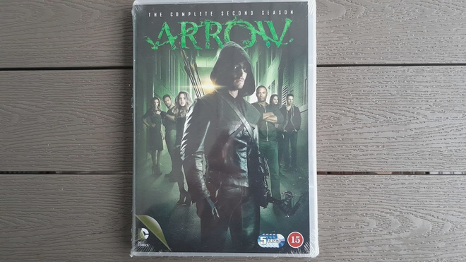 DVD: Arrow, 2 Kausi. 5xDVD (2013-2014).  UUSI
