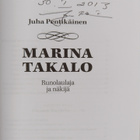 Juha Pentikäinen : Marina Takalo : runolaulaja ja näkijä ... - pikkukuva 3