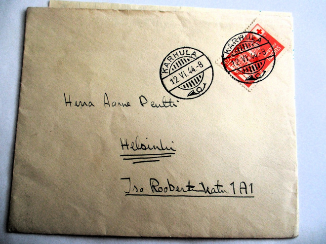 1944 Karhula PR kuori sisällöin os Aarne Pentti