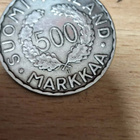 OLYMPIA vuodelta 1952 , 500 mk raha , onko ylimääräinen risu - pikkukuva 2