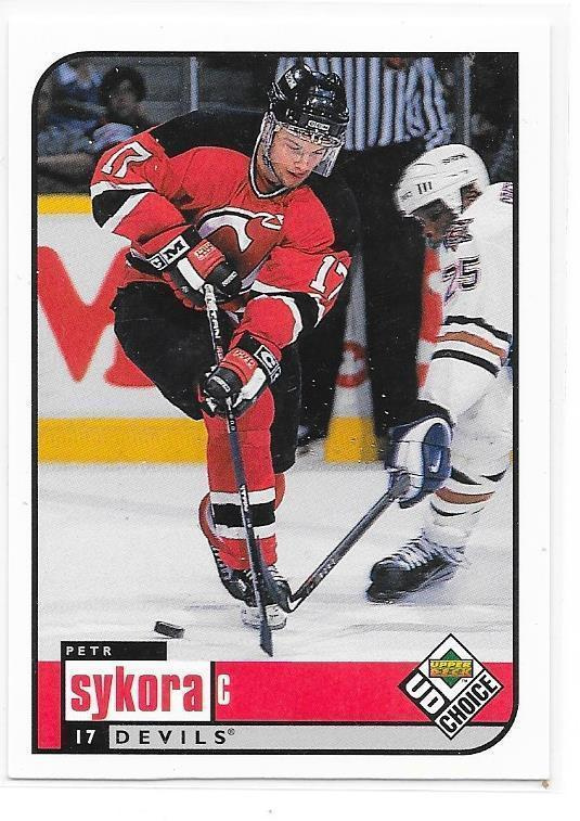 1998-99 UD Choice #112 Petr Sykora New Jersey Devils