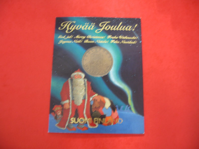 Hyvää joulua - mitali