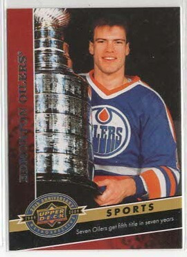 Mark Messier 2009 UD 20th Anniversary #195