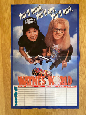 Wayne's world juliste