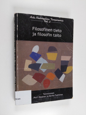 Filosofinen tieto ja filosofin taito