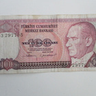 TURKEY 100 LIRASI 1970 (K11-1) - pikkukuva 1
