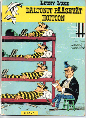 Lucky Luke Daltonit pääsevät hoitoon