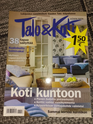 Talo & Koti marraskuu 2007