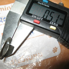 Solifer-tomos , Aluslevy(0,5mm) , vaihdeakselille (NOS.) - pikkukuva 2