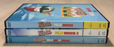 Pallo hukassa (Major League) -trilogia (1989-1998) 3DVD