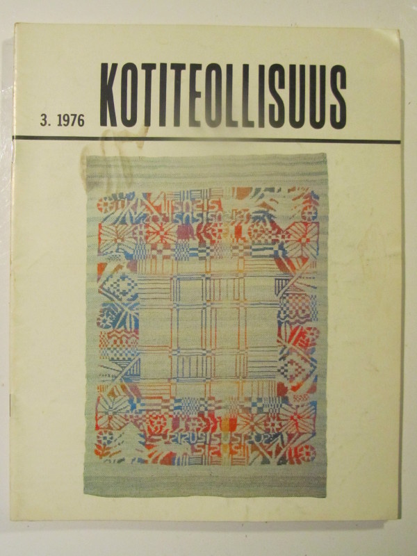 Kotiteollisuus lehti • N:ro 3/1976