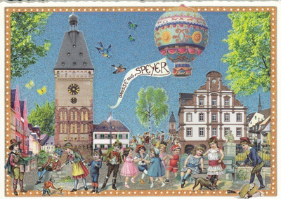 Speyer, Saksa (Tausendschön-kortti)