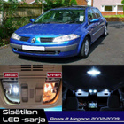 Renault Megane II Sisätilan LED-sarja 16-osainen - pikkukuva 1