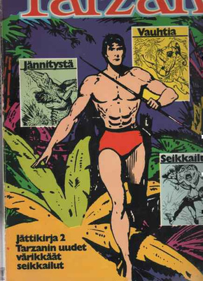 Tarzan jättikirja ( 2 ) , Kustannus Oy Williams 1971,