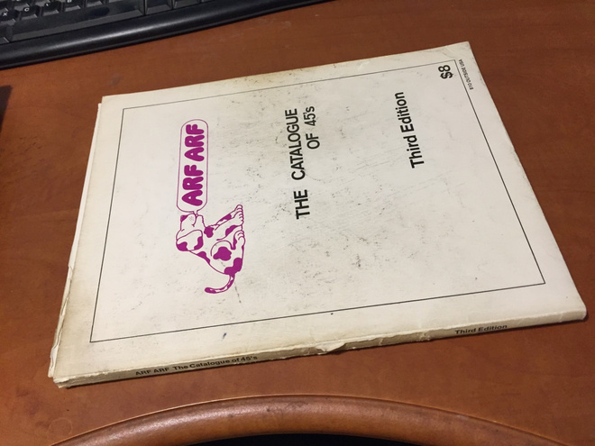 ARF ARF CATALOGUE OF 45´S