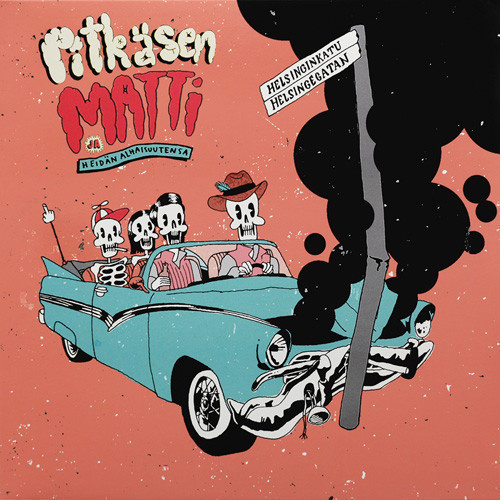 PITKÄSEN MATTI JA HEIDÄN ALHAISUUTENSA : NOJATUOLIBLUES LP