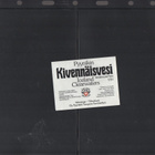 Pyynnikin Kivennäisvesi Etiketti - pikkukuva 1