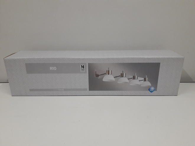 Seinävalaisin Rio 4lmp (chrome, bath, MarkSlöjd)