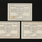 Itävalta Notgeld 10, 20, 50 Heller, Zelking 1920 - pikkukuva 2