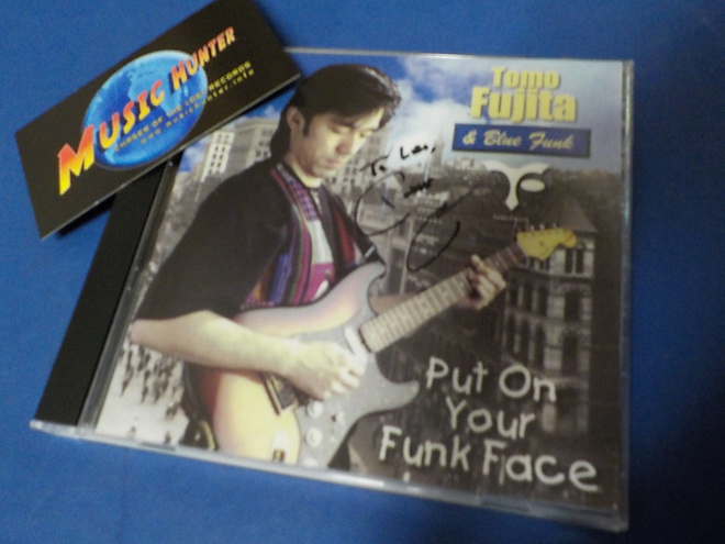TOMO FUJITA - PUT ON YOUR FUNK FACE CD NIMMARILLA